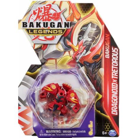 Spin Master Bakugan Legends: Dragonoid X Tretorous (Red) Core Ball (20140515) Φιγούρα δράσης