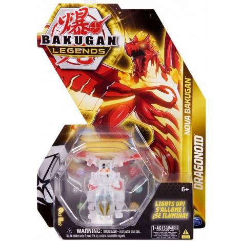 Spin Master Bakugan Legends: Nova Bakugan - Dragonoid (Transparent) (20139534) Φιγούρα δράσης