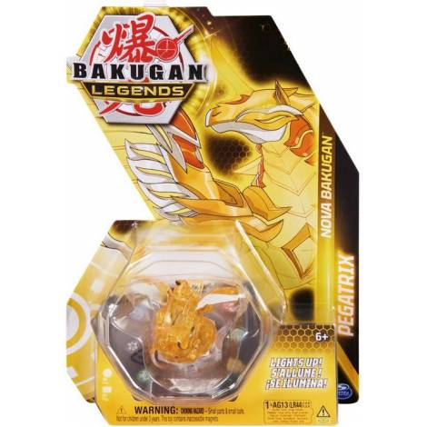 Spin Master Bakugan Legends: Nova Bakugan - Pegatrix (Orange) (20139538) Φιγούρα δράσης