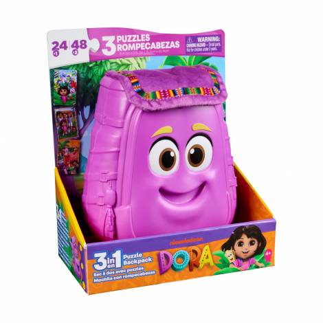 Spin Master Board Games: Dora - 3in1 Puzzle Backpack (6073966)