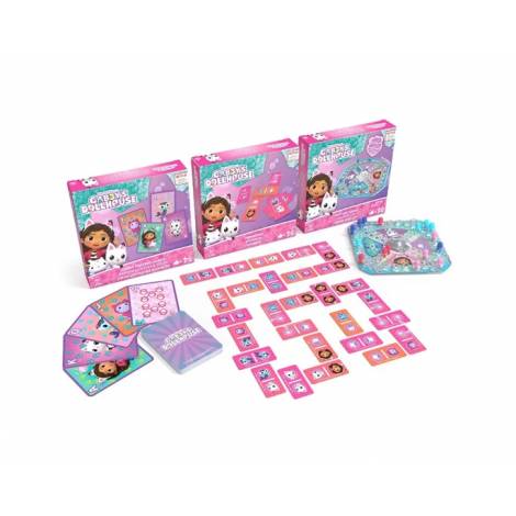 Spin Master Gabbys Dollhouse: 3Pack Games Bundle  (6066779)