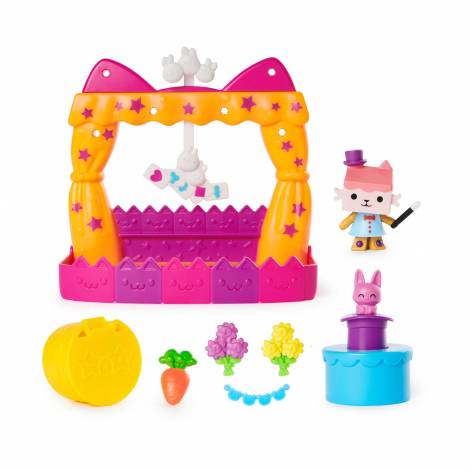 Spin Master Gabby's Dollhouse: Cat-Errific Celebration - 'Baby Box Cat's Talent Show Balcony Set (20146521)*