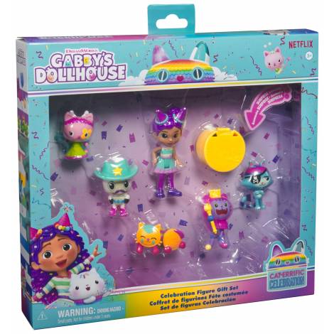 Spin Master Gabbys Dollhouse: Cat-Errific Celebration - Gabbys Celebration Dollhouse Playset (6070742)