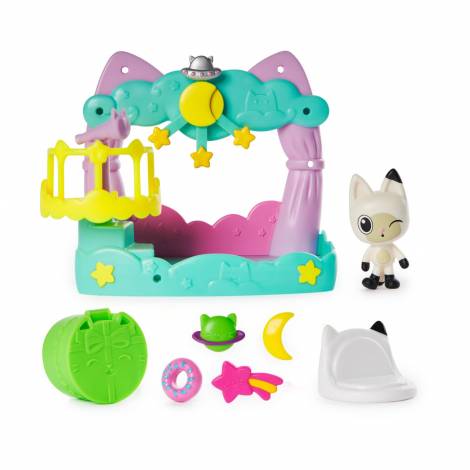 Spin Master Gabby's Dollhouse: Cat-Errific Celebration - 'Pandy Paws' Dreamy Lookout Balcony Set (20146519)*