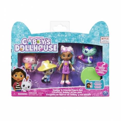 Spin Master Gabbys Dollhouse: Gabby  Friends Figure Set (6065350)