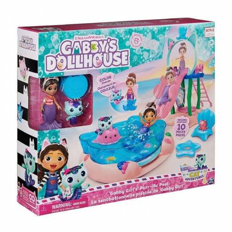 Spin Master Gabbys Dollhouse: Gabby Girls Purri-ific Pool (6067878)