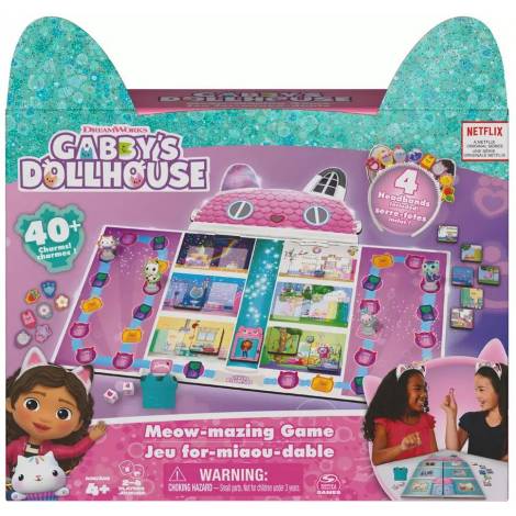 Spin Master Gabbys Dollhouse: Meow-Mazing Game - Board Game (6065769)