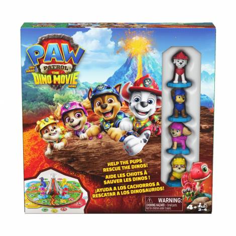Spin Master Games: Paw Patrol The Movie - Help The Pups Resue The Dinos! (English Language) (6076557)