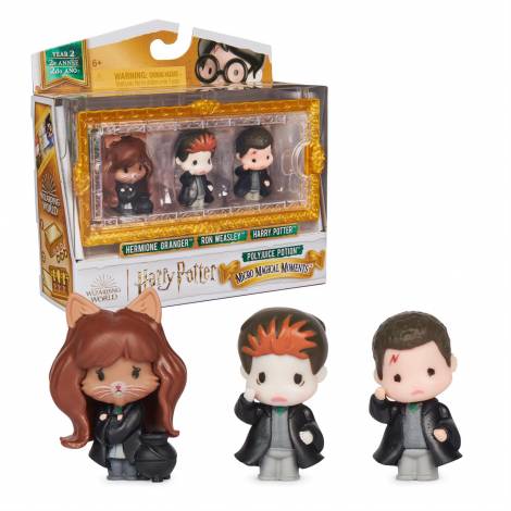 Spin Master: Harry Potter - Hermione Granger / Ron Wisley / Harry Potter 3Pack Mini Figure (6068608)