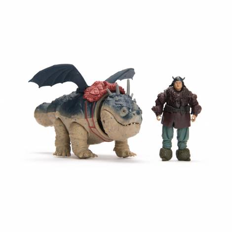 Spin Master How to Train Your Dragon: Dragons & Vikings - Gronckle & Fishlegs Action Figures (20151276)