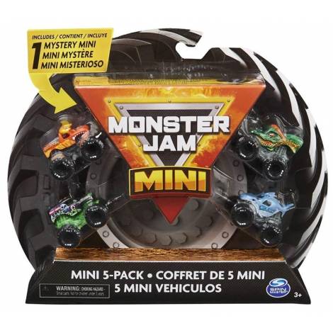 Spin Master Monster Jam Mini - Mini 5-Pack Vehicles 1:80 (20132230)
