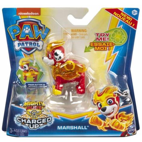 Spin Master Paw Patrol: Mighty Pups Charged Up - Marshall Figure (20122531)