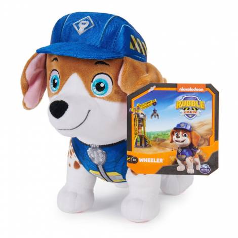 Spin Master Paw Patrol: Rubble  Crew - Wheeler Plush (20147385)