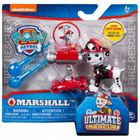 Spin Master - PAW Patrol Ultimate Fire Rescue - Marshall with Water Cannons! (20103600)