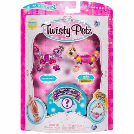 Spin Master - Twisty Petz Three Pack Figures Serie 2 - Rosie Poogle & Chi-Chi Cheetah (20104386)