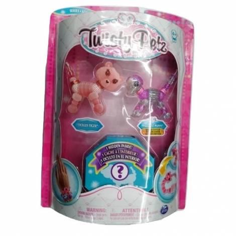 Spin Master - Twisty Petz Three Pack Figures Serie 2 - Tickles Tiger and Pixiedust Puppy (20104383)