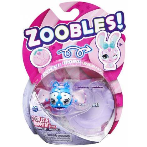 Spin Master Zoobles!: Zoobles  Happitat (Random Pack φιγούρα έκπληξη)