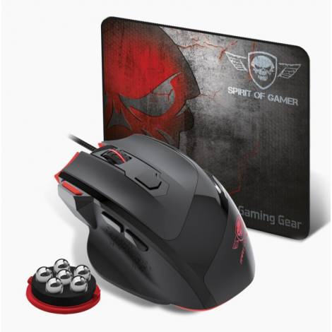 Spirit of Gamer: Bundle Gaming mouse PRO-M3 & pad (S-PM3)