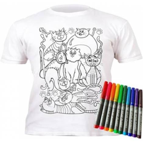 Splat Planet Πλενόμενο T-Shirt Ζωγραφικής