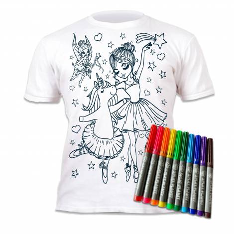 Splat Planet Πλενόμενο T-Shirt Ζωγραφικής