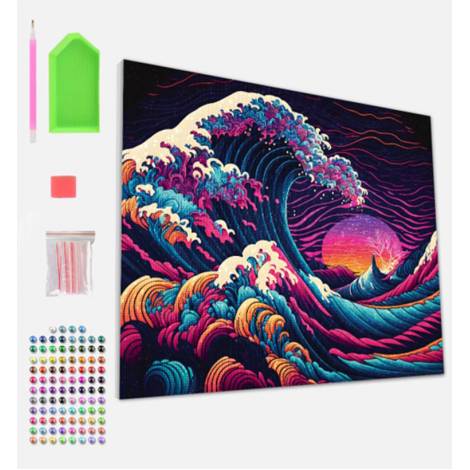 Splat Planet Σετ Diamond Painting 