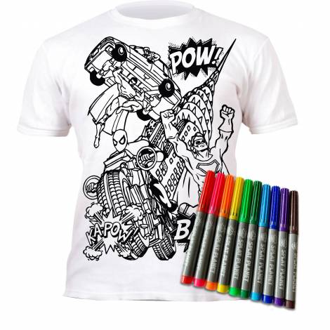 Splat Planet T-Shirt Ζωγραφικής