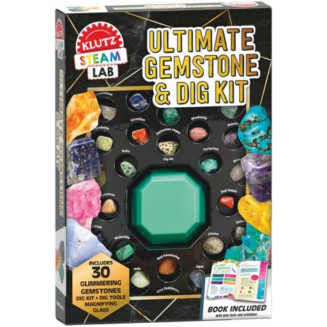 STEAM LAB ULTIMATE GEMSTONE AND DIG KIT