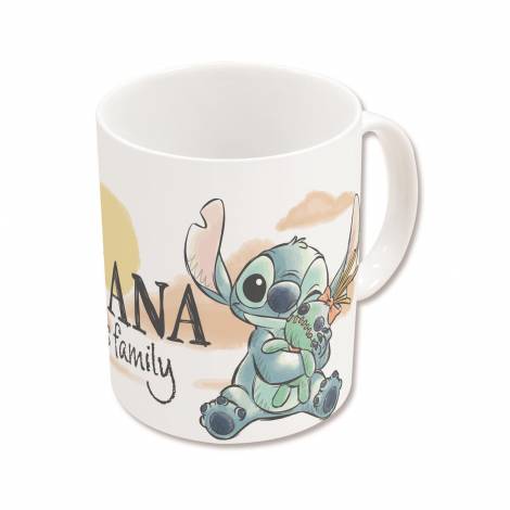Stor Disney: Stitch & Angel Ohana Means Family - Young Adult Ceramic Mug In Gift Box (325ml) (93492)