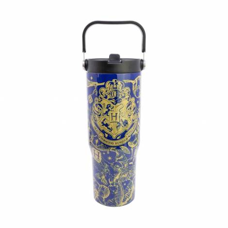 Stor: Harry Potter - Magic & Mayhem Insulated Stainless Steel Tubler with Handle (860ml) (31010)