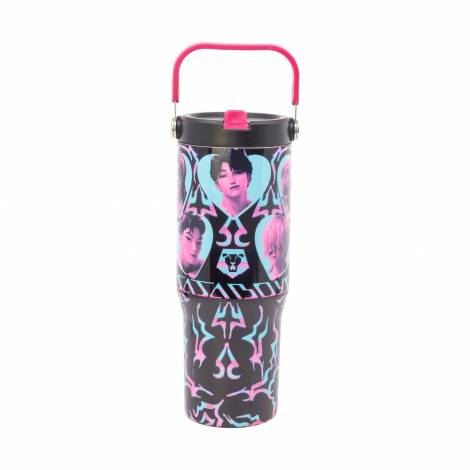 Stor: K-POP Demon Hunters - Insulated Stainless Steel Tubler with Handle (860ml) (80680)