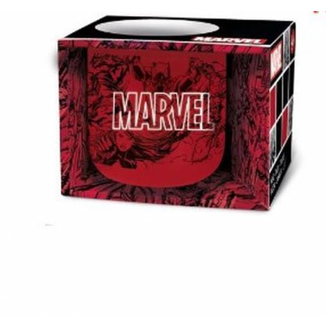 Stor Marvel Pattern Ceramic Breakfast Mug in Gift Box (400ml) (75434)