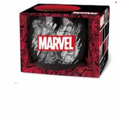 Stor Marvel Pattern Globe Mug In Gift Box (380ml) (75436)