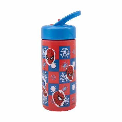 Stor Marvel: Spiderman Arachnid Grid -  Playground Sipper Bottle (410ml) (74731)