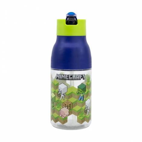 Stor: Minecraft - Isometric Double Opening Sipper Ecozen Bottle (420ml) (40465)