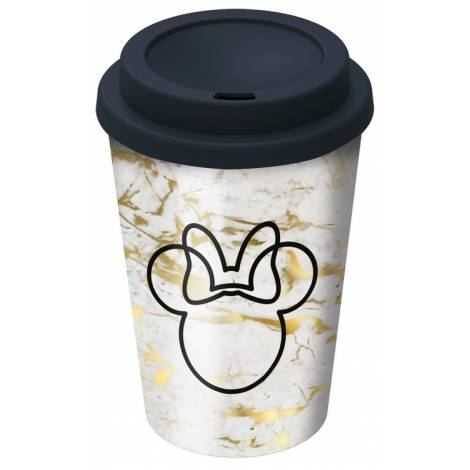 Stor Minnie Small Plastic Double-Walled Coffee Tumbler (390ml)
