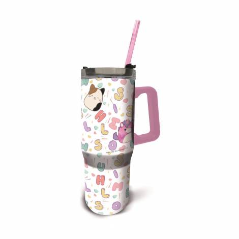 Stor: Squishmallows - Dw Insulated Stainless Steel Xl Rambler Mug (940ml) (75883)