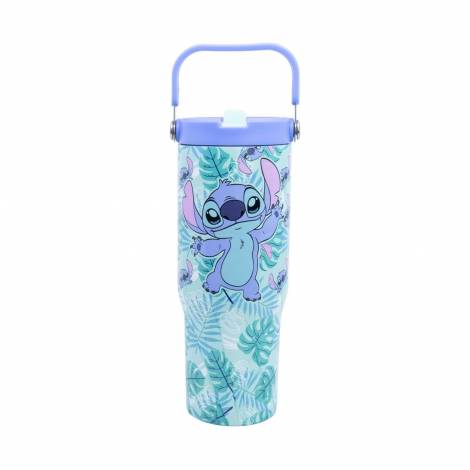 Stor: Stitch - Aloha Insulated Stainless Steel Tubler with Handle (860ml) (31710)