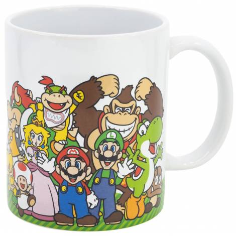 Stor Super Mario - Group Ceramic Mug in Gift Box (325ml)