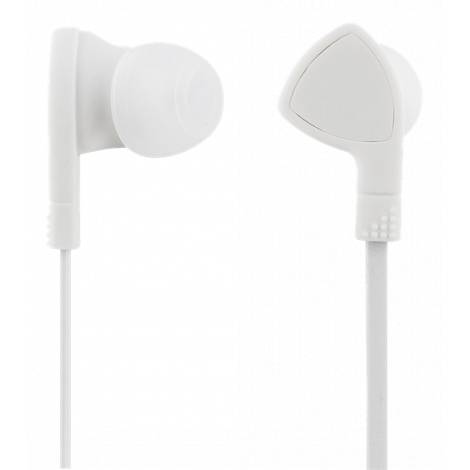 STREETZ Ακουστικά Ψείρες in-ear 3.5mm με Μικρόφωνο Λευκά HL-W103