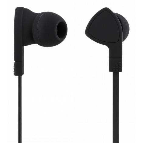 STREETZ Ακουστικά Ψείρες in-ear 3.5mm με Μικρόφωνο Μαύρα HL-W102