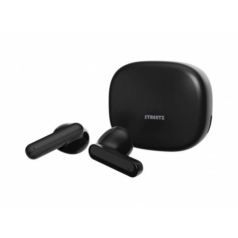 STREETZ True Wireless Ακουστικά Μαύρα T160-BLK