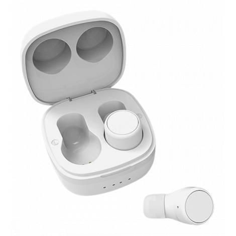 STREETZ True Wireless in-ear dual earbuds Λευκό TWS-109