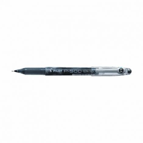 Στυλό Gel 0.5mm PILOT P-500 Μαύρο, σε Κουτί 12τμχ