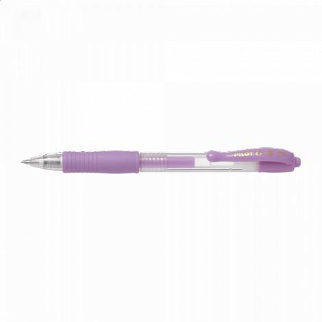 Στυλό Gel 0.7mm PILOT G-2 Παστέλ Μωβ, σε Κουτί 12τμχ