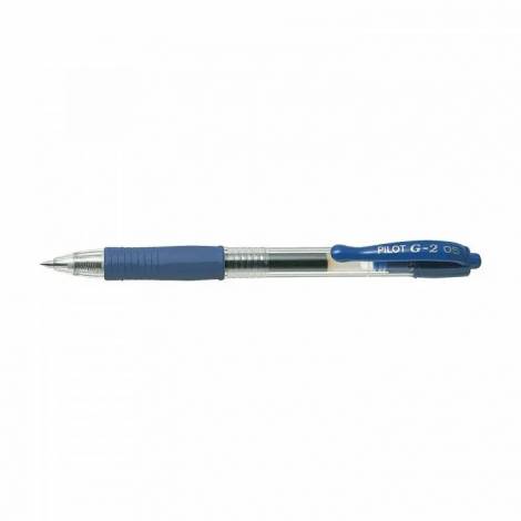 Στυλό Μπίλιας 0.5mm Fine PILOT G-2+ (PLUS) Μπλε BEGREEN, σε Κουτί 12τμχ