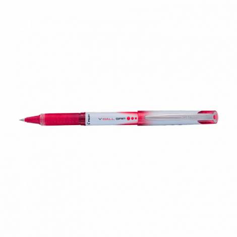 Στυλό Μπίλιας 0.5mm Fine PILOT V-BALL GRIP Κόκκινο, σε Κουτί 12τμχ