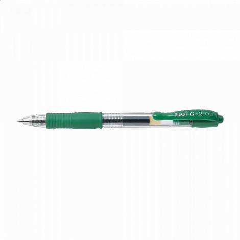 Στυλό Μπίλιας 0.5mm PILOT G-2 Πράσινο, σε Κουτί 12τμχ