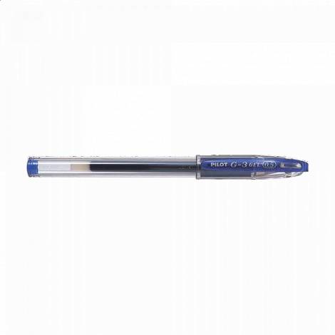 Στυλό Μπίλιας 0.5mm PILOT G-3 Fine Μπλε, σε Κουτί 12τμχ