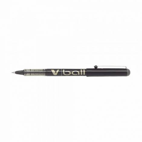 Στυλό Μπίλιας 0.7mm Medium PILOT V-BALL Μαύρο, σε Κουτί 12τμχ