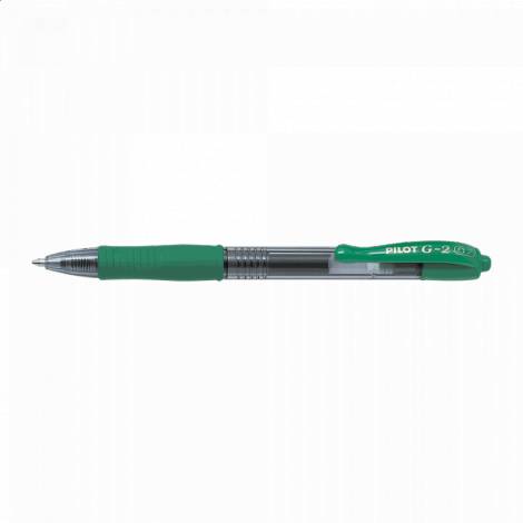 Στυλό Μπίλιας 0.7mm PILOT G-2 Πράσινο, σε Κουτί 12τμχ